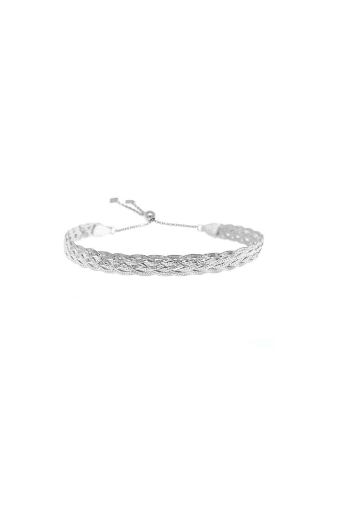 Sterling Braided Bracelet