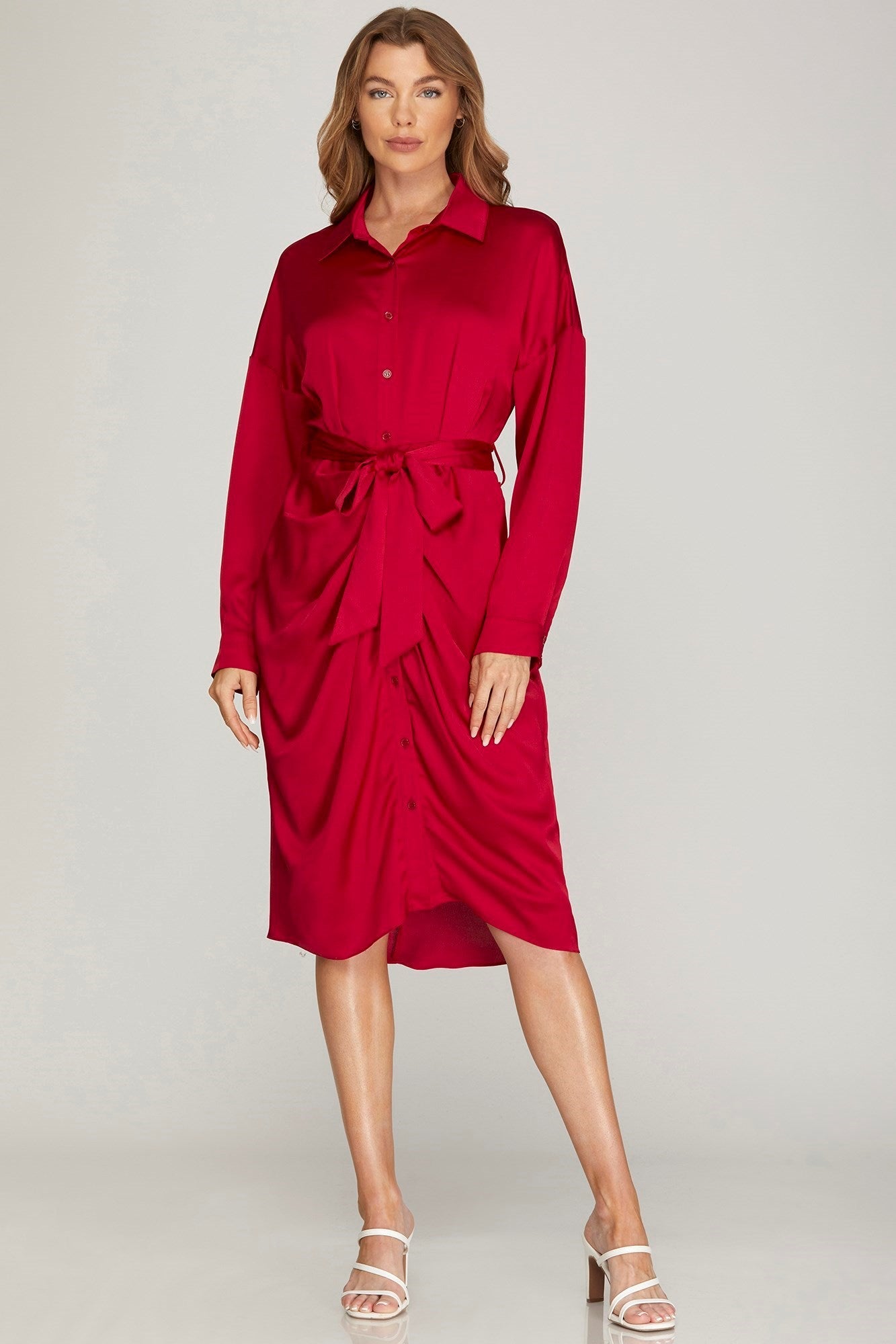 The Scarlet Dress