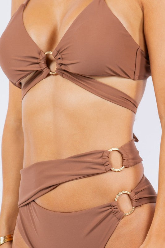 Two Piece Wrapping with Multi O-Ring Bikini