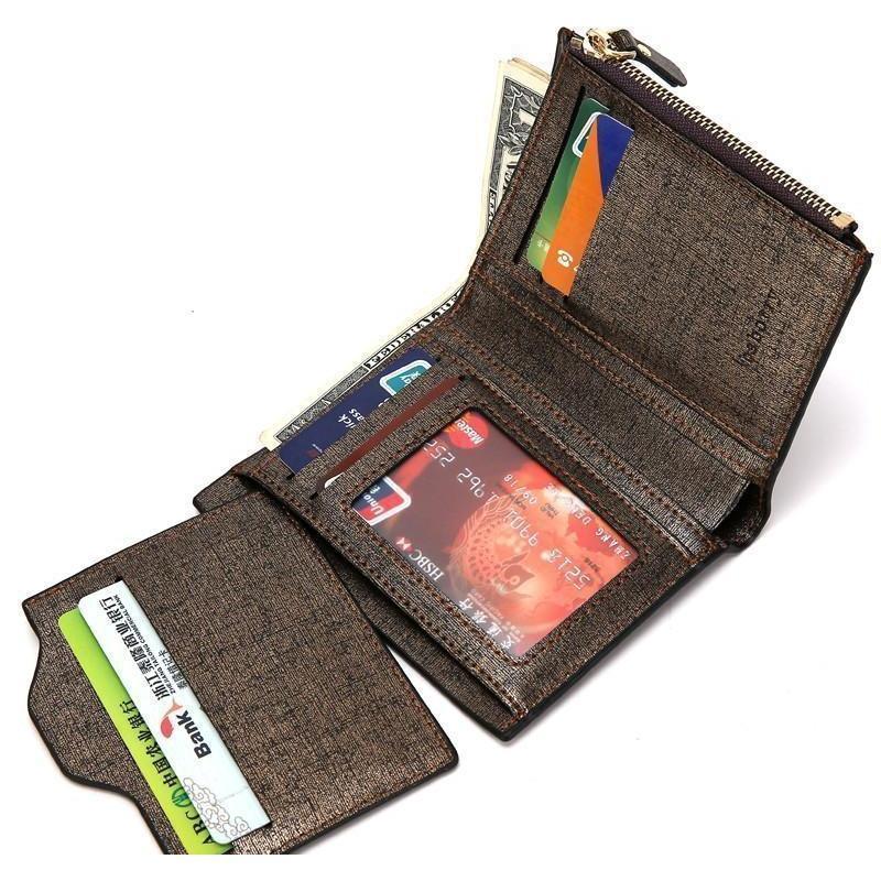 Fashionable Bifold Collection Wallets - 2 Colors