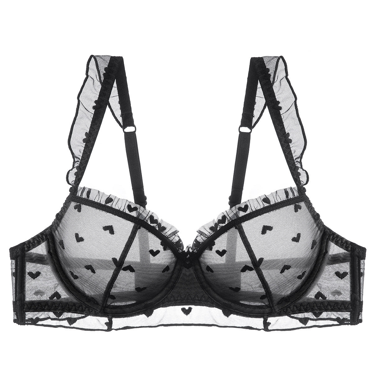 French Style Lace Minimizer Bra with Side Support For Large Chests, Upper East Side, BYMANYC New York.