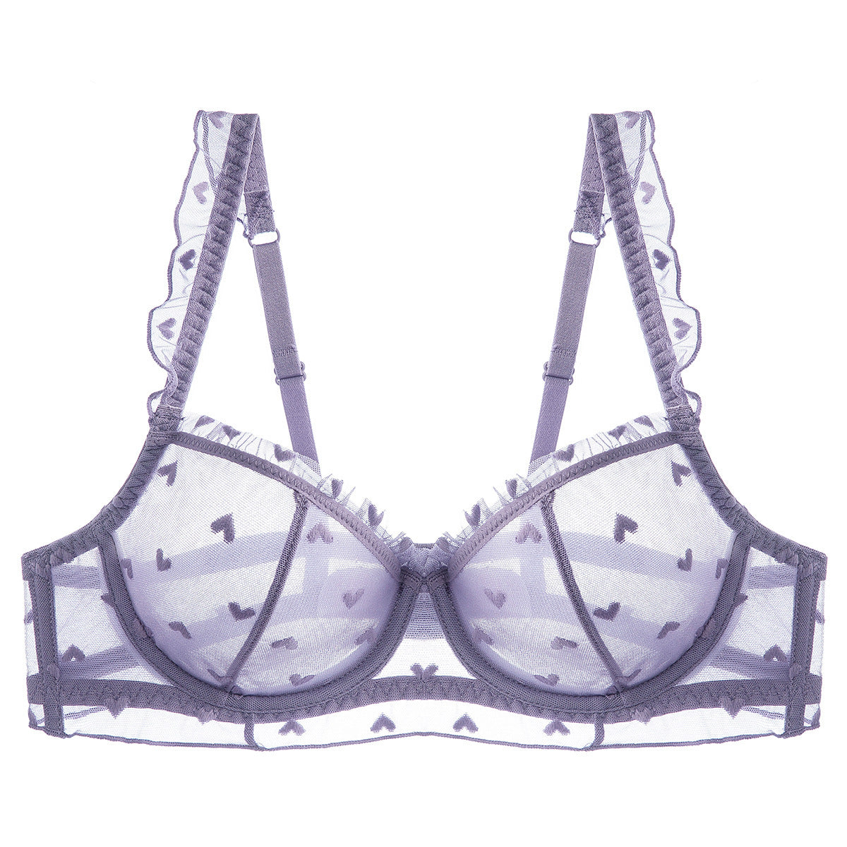 French Style Lace Minimizer Bra with Side Support For Large Chests, Upper East Side, BYMANYC New York.