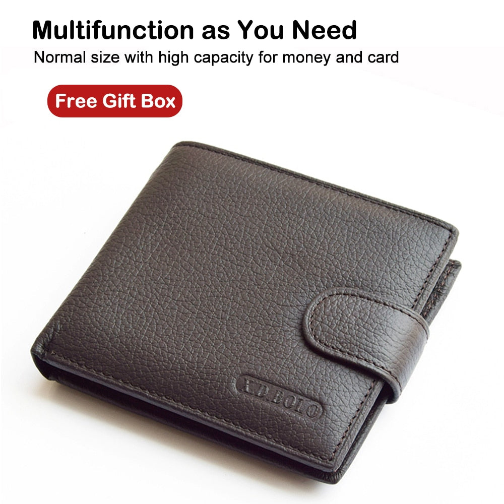 Genuine Leather Cow Hide Wallet