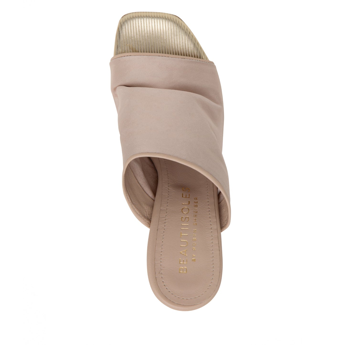 Lana Stretch Satin Heeled Sandal