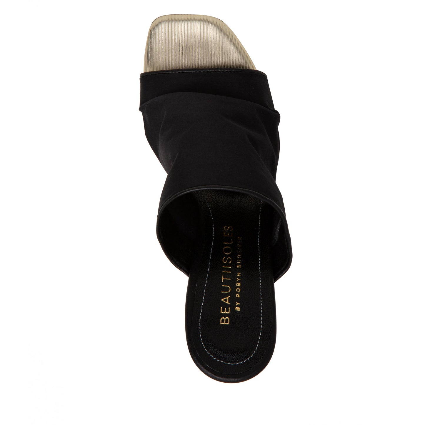 Lana Stretch Satin Heeled Sandal