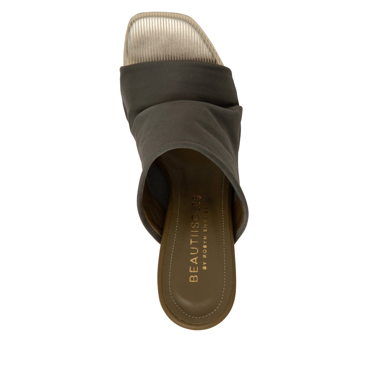 Lana Stretch Satin Heeled Sandal