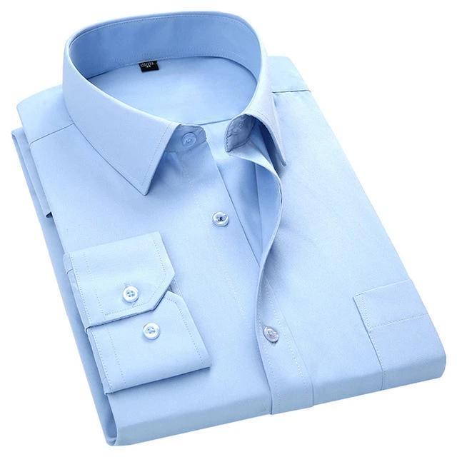 Men's Light Blue Dress Shirt