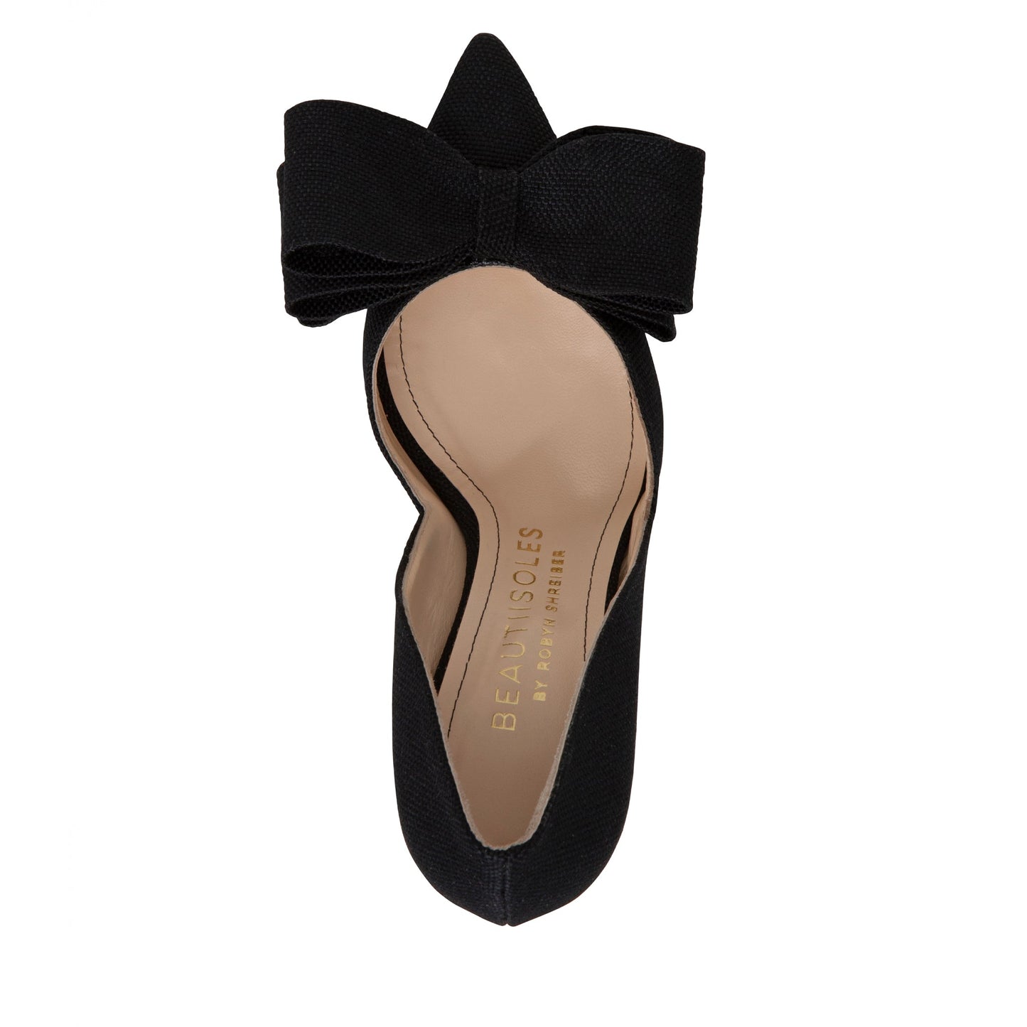Oxsana Leather & Linen Pump