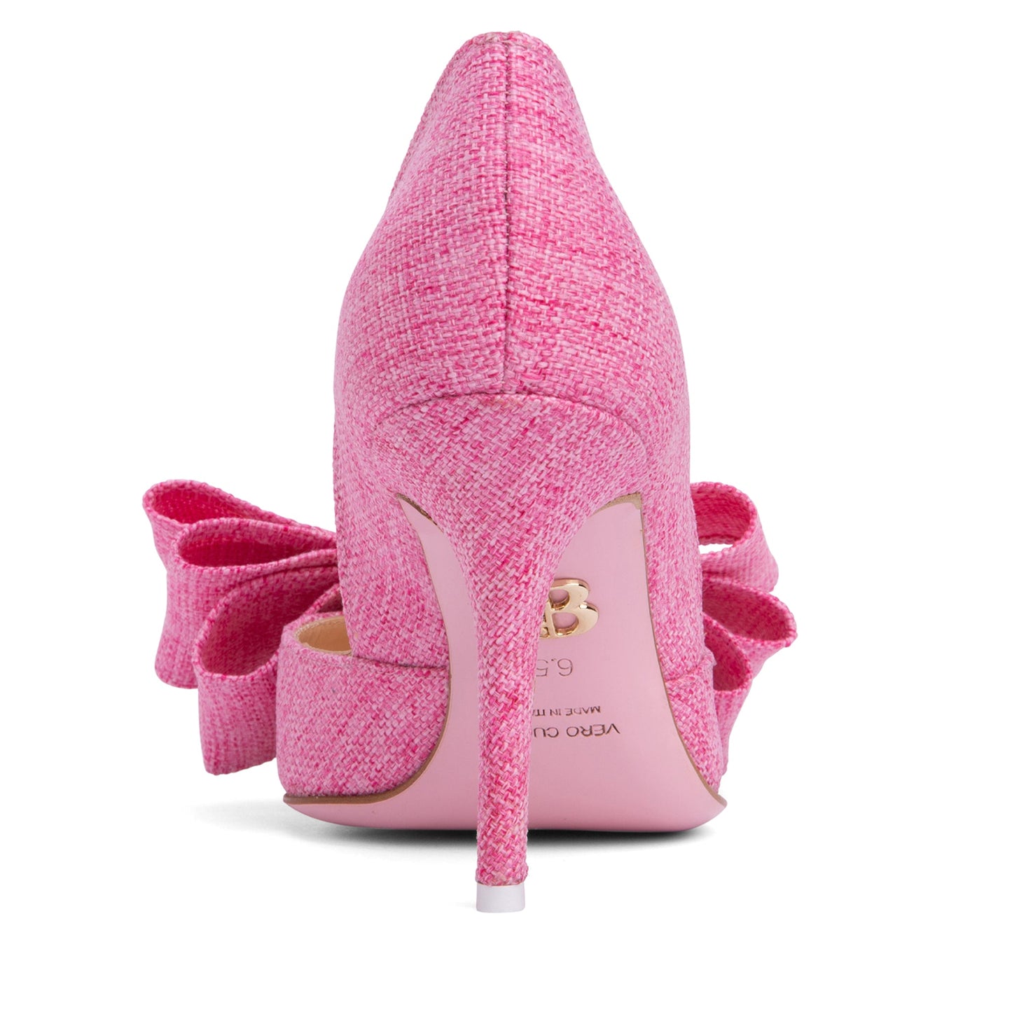 Oxsana Leather & Linen Pump