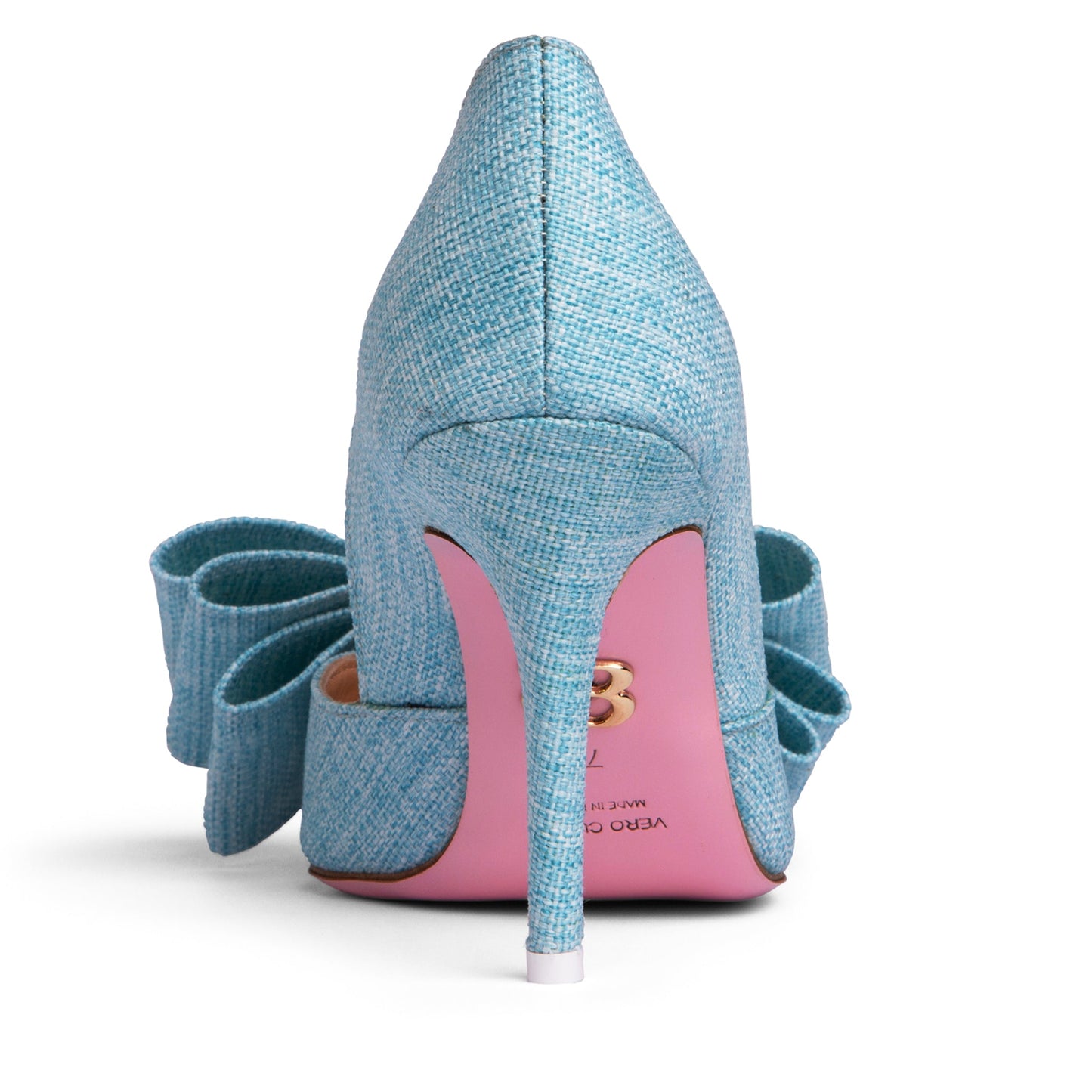 Oxsana Leather & Linen Pump