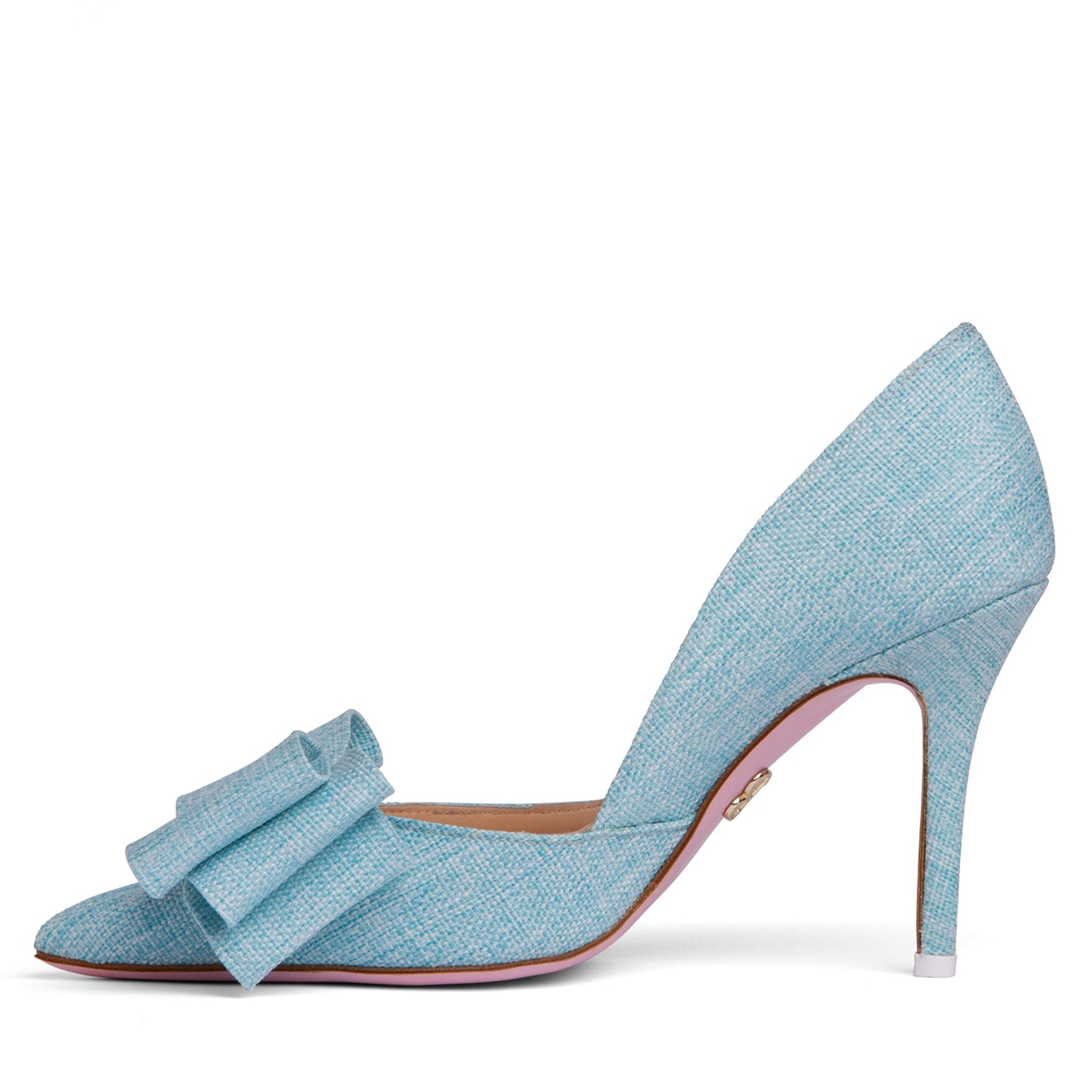 Oxsana Leather & Linen Pump
