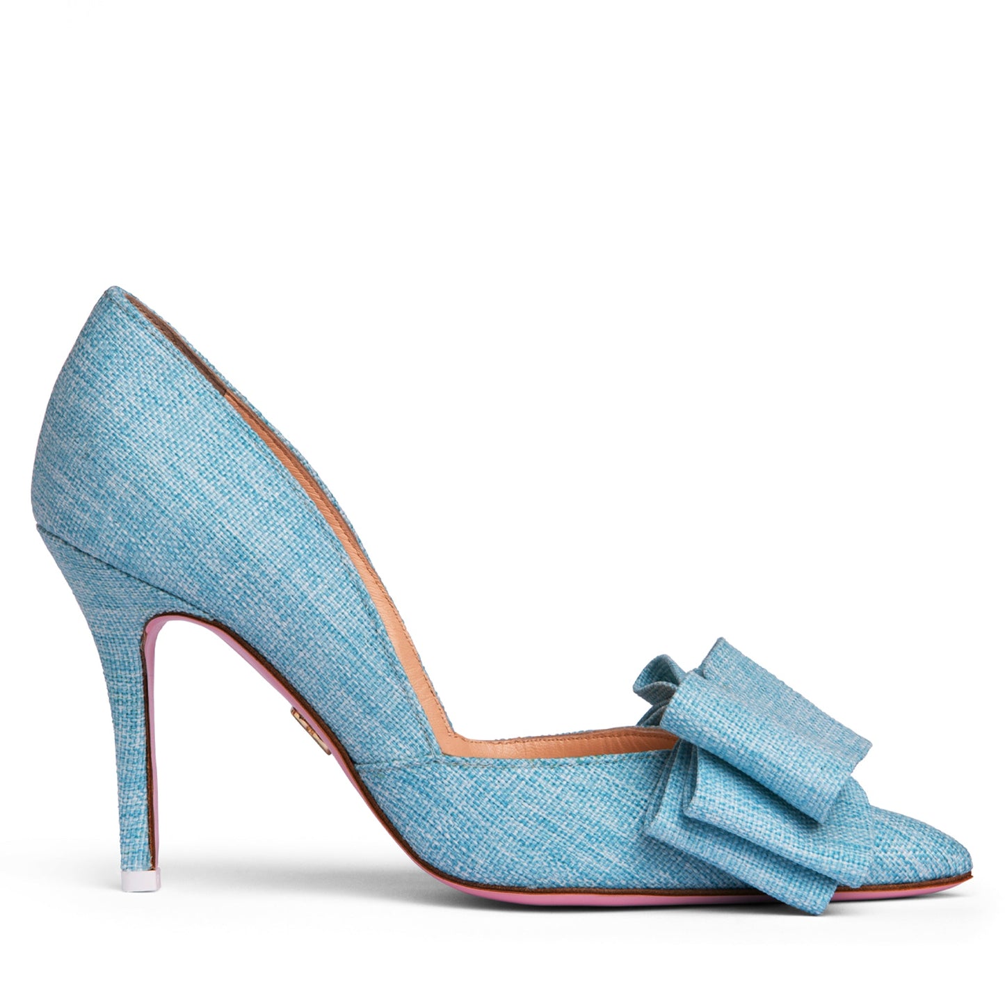 Oxsana Leather & Linen Pump