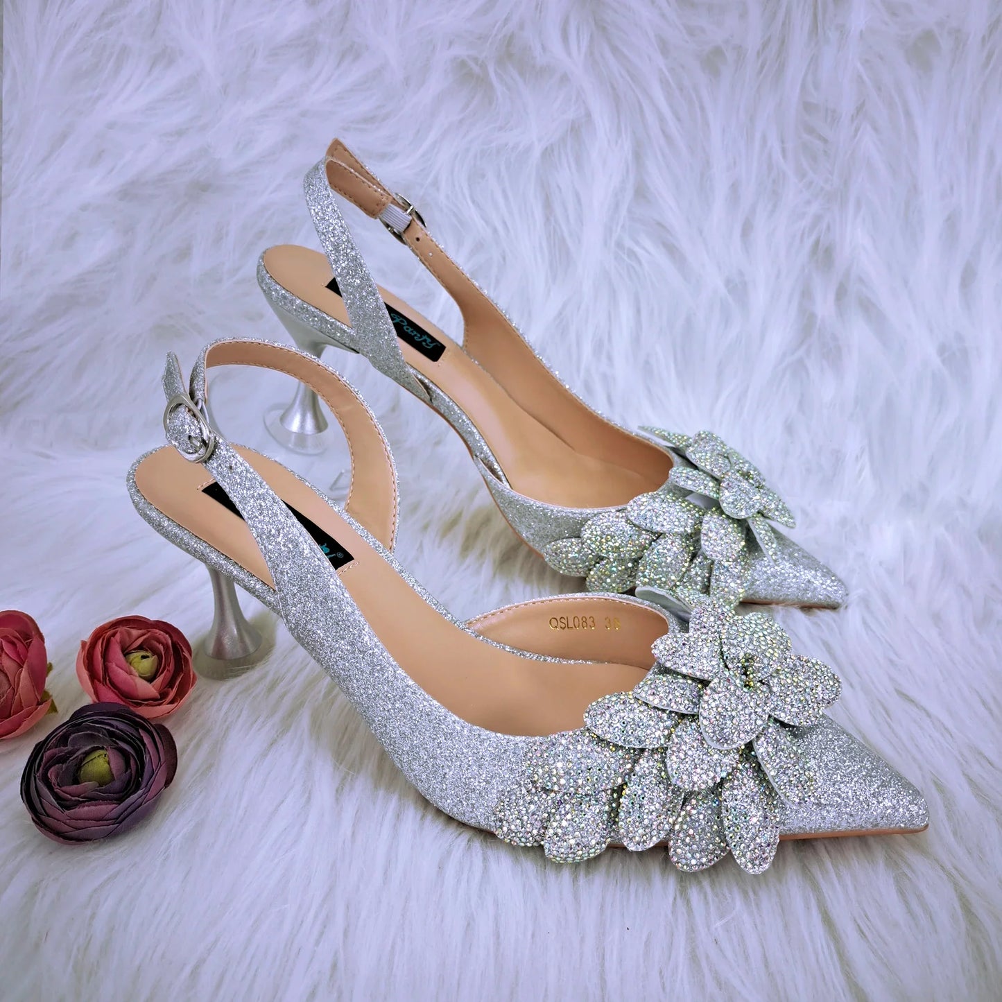 Handmade Fuchsia Bag and Shoes Set – Elegant Party Edition