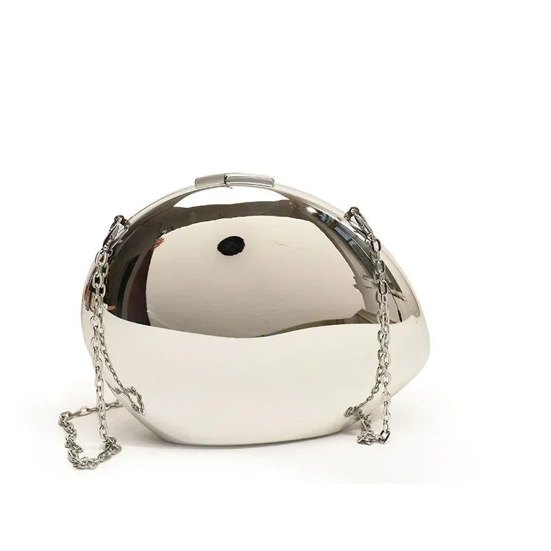 Gold or Silver Evening Crossbody Purse
