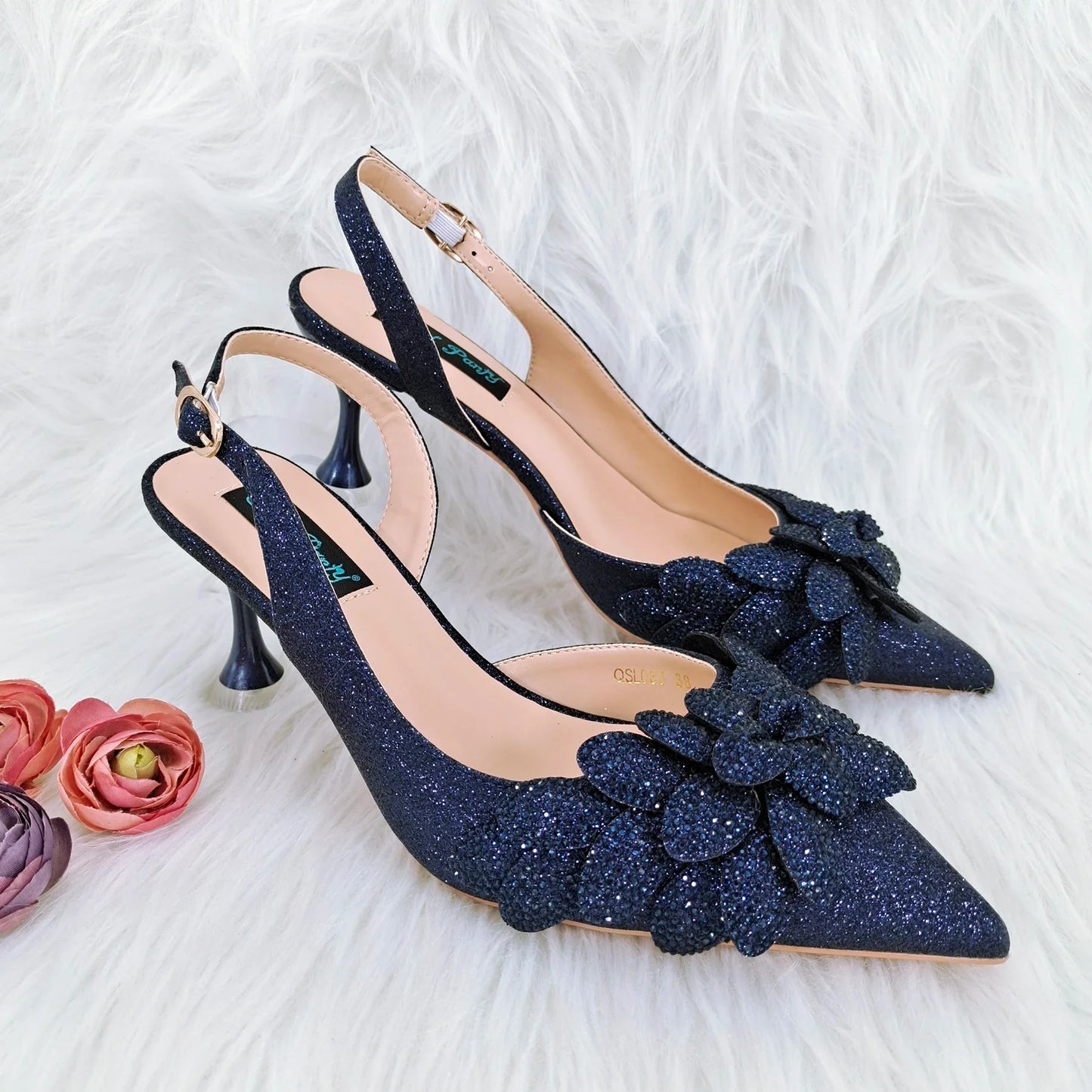 Handmade Fuchsia Bag and Shoes Set – Elegant Party Edition