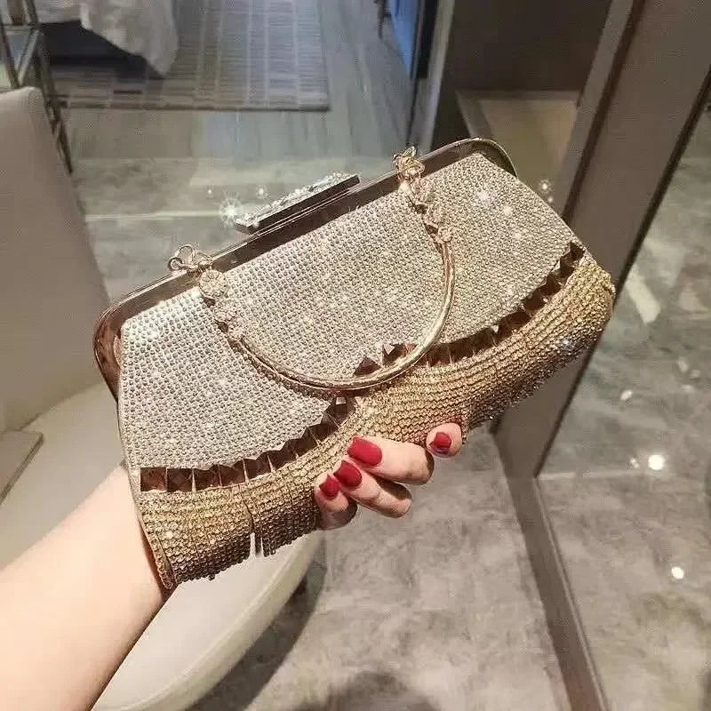 Women's Diamond Clutch, Handbag