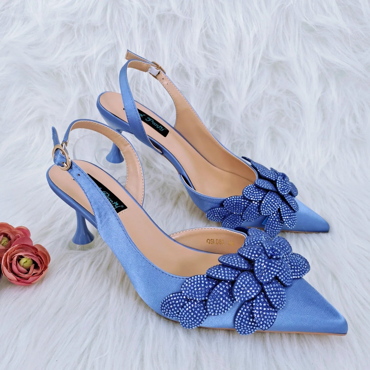 Handmade Fuchsia Bag and Shoes Set – Elegant Party Edition
