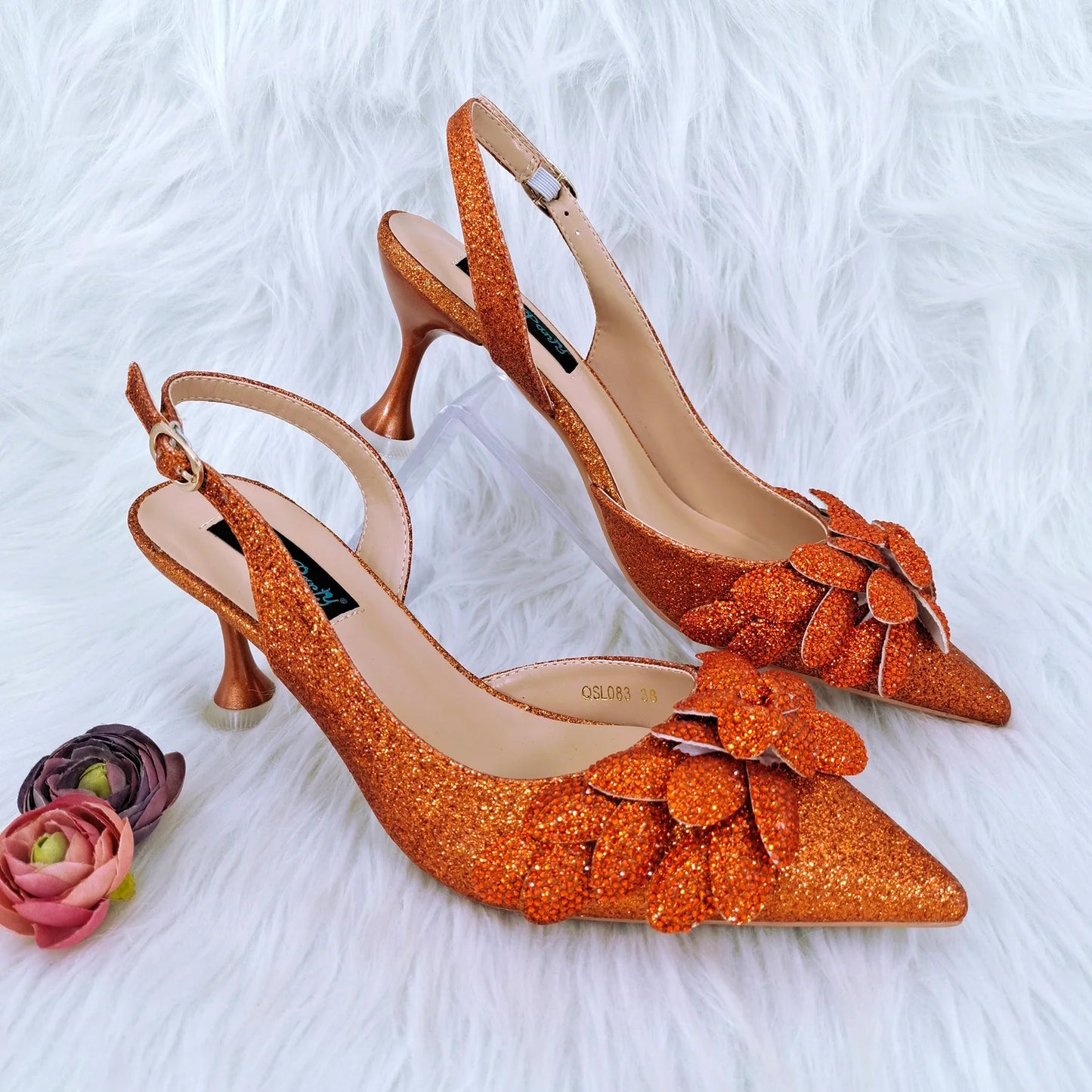 Handmade Fuchsia Bag and Shoes Set – Elegant Party Edition