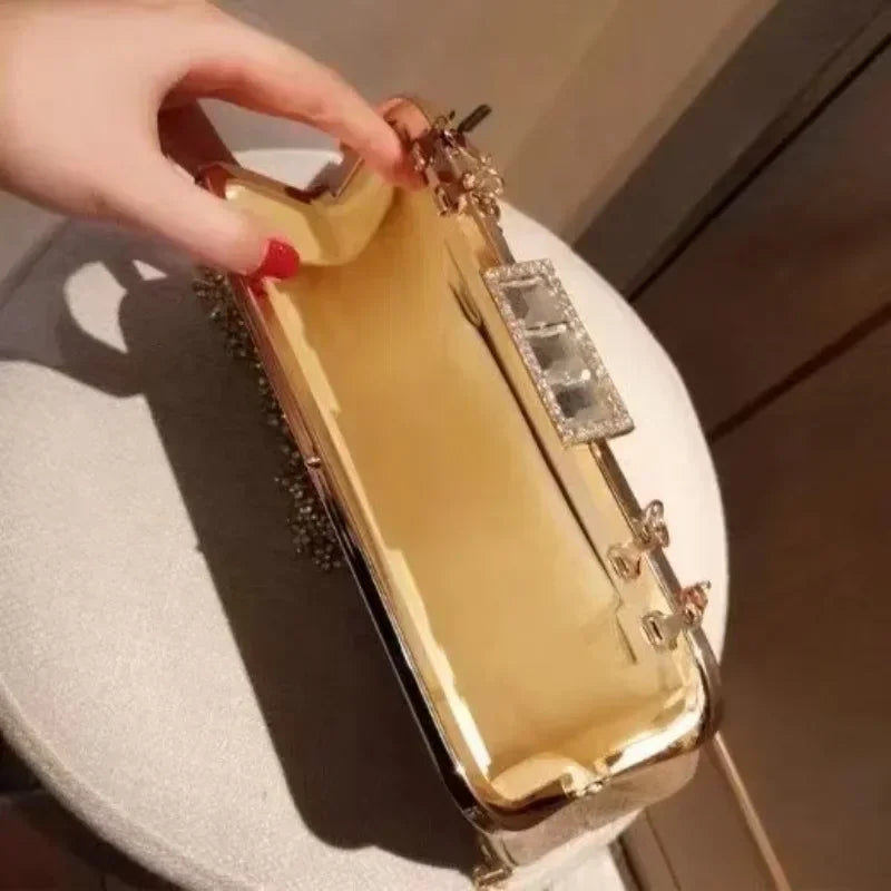 Women's Diamond Clutch, Handbag
