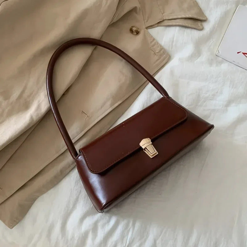Luxury Women's Handbag Solid Color