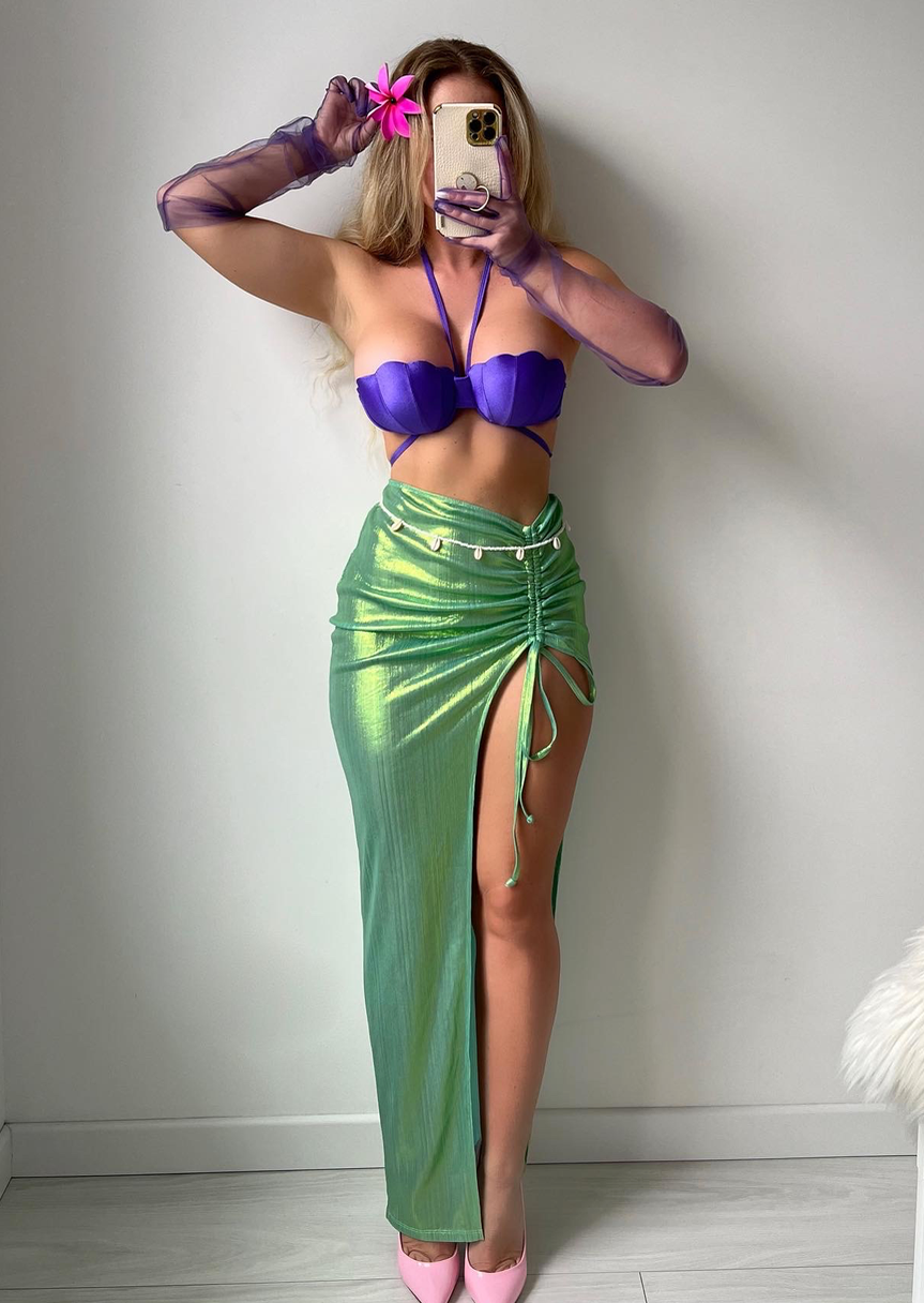 MERMAID AT SEA MOVIE CHARACTER HALLOWEEN COSTUME