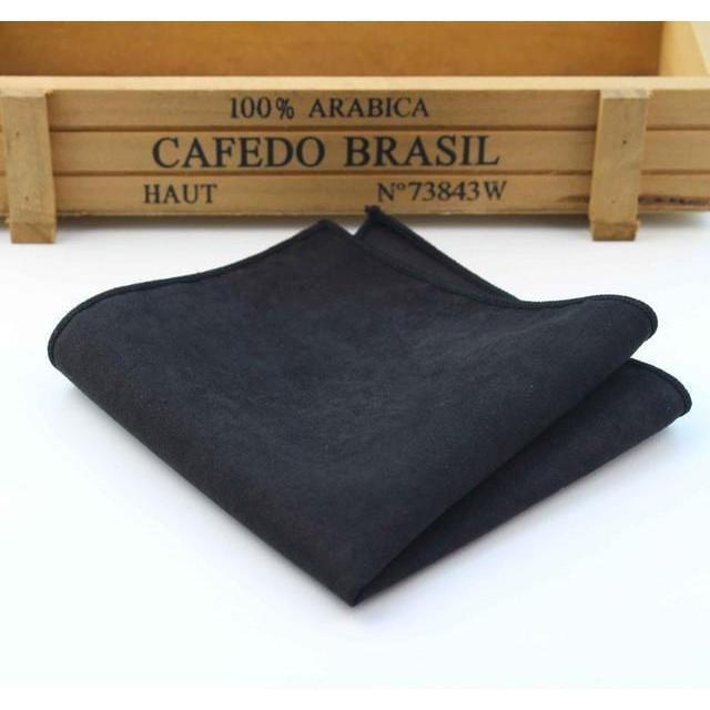 Suede Collection Pocket Squares - 10 Colors