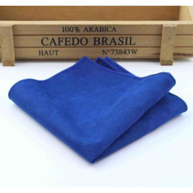 Suede Collection Pocket Squares - 10 Colors