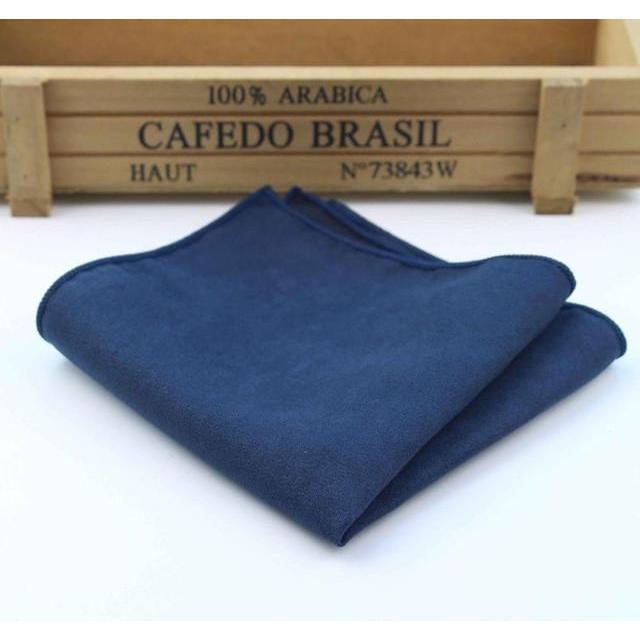 Suede Collection Pocket Squares - 10 Colors
