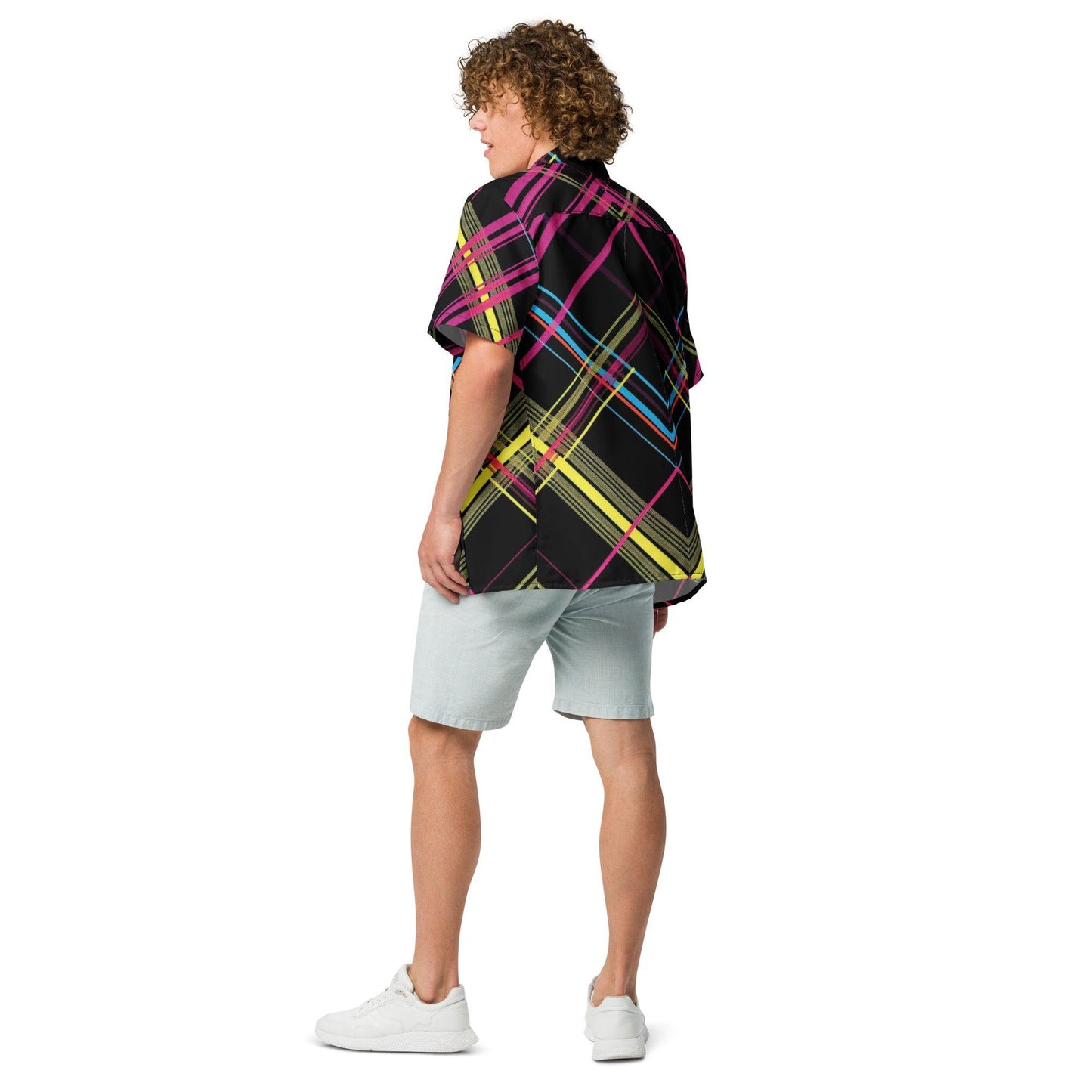Festival Plaid Button Shirt