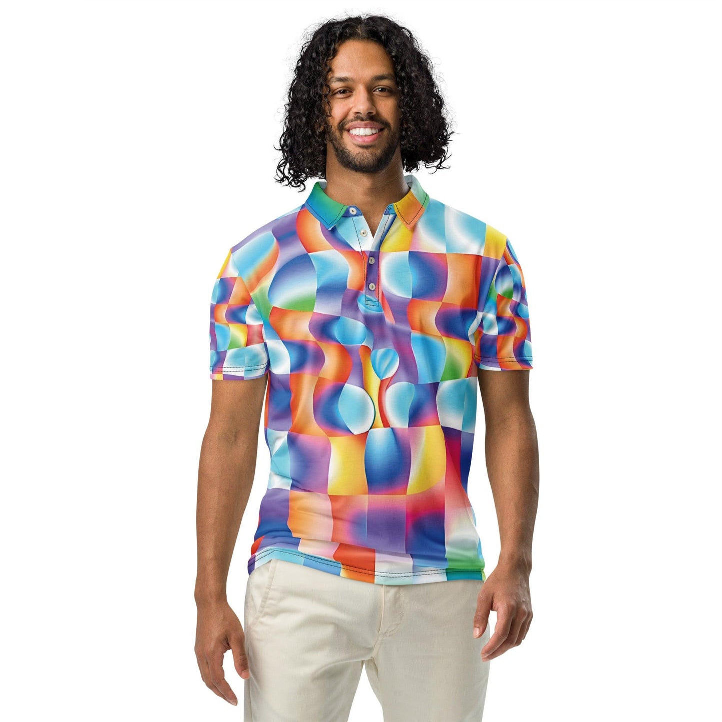 Abstract Polo - Vibrant Style