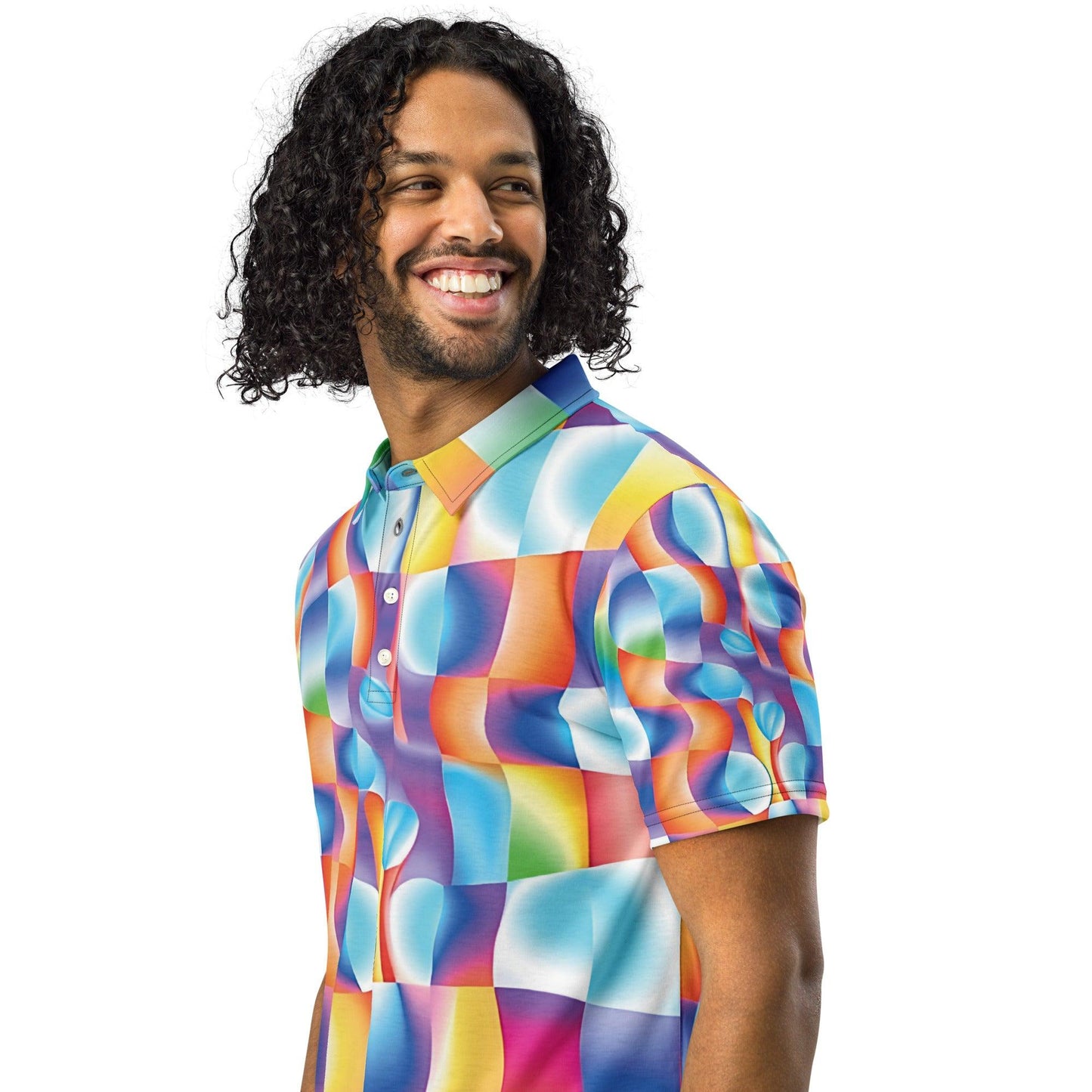 Abstract Polo - Vibrant Style
