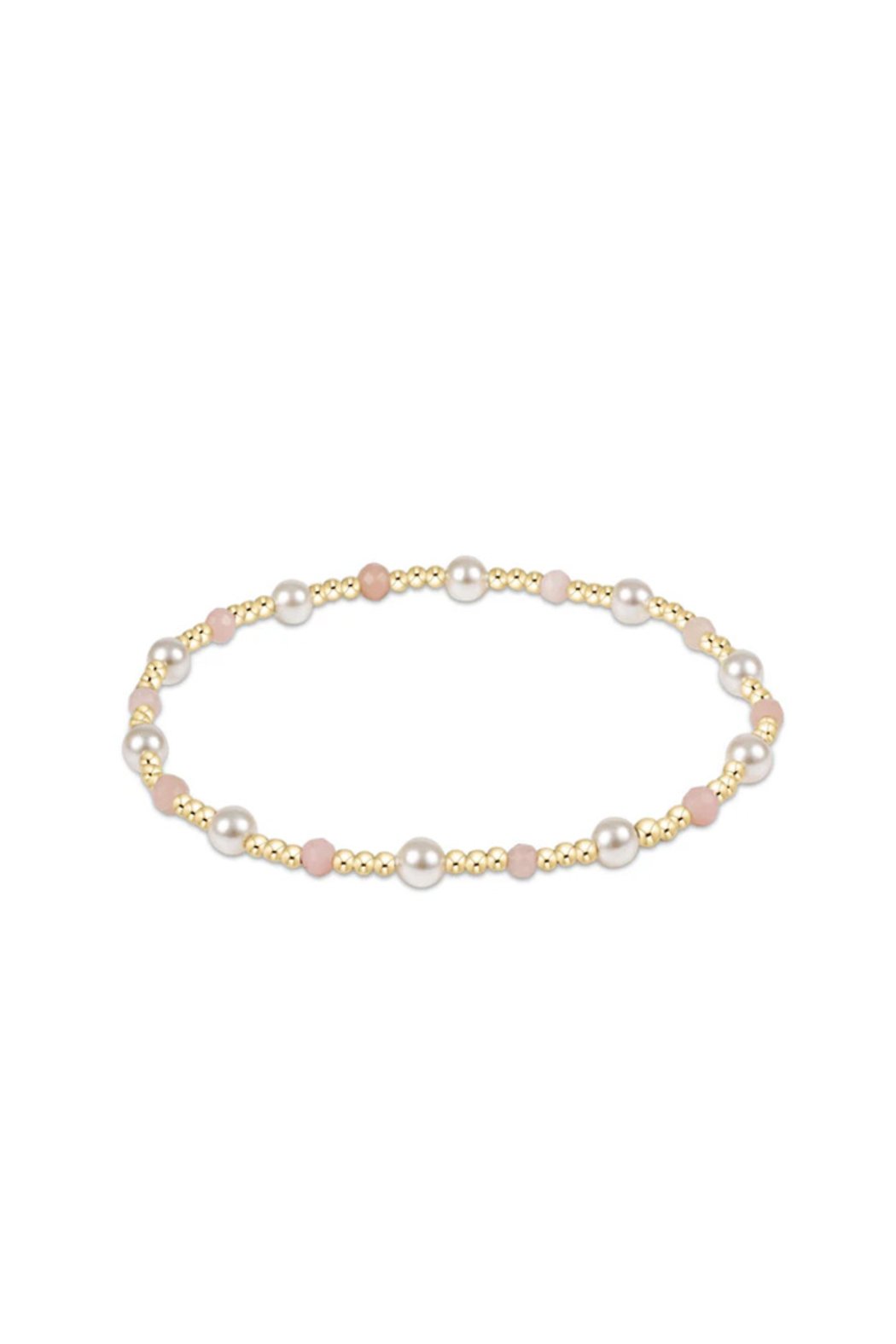 Pearl Sincerity Gemstone 4MM Bead Bracelet