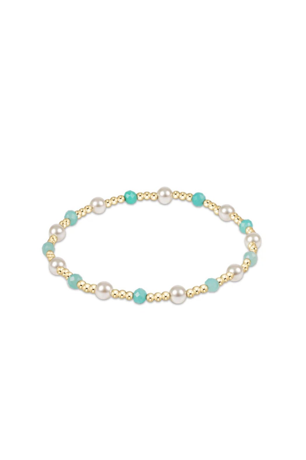 Pearl Sincerity Gemstone 4MM Bead Bracelet