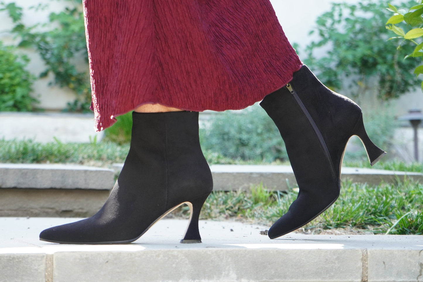 Soraya Suede Ankle Bootie