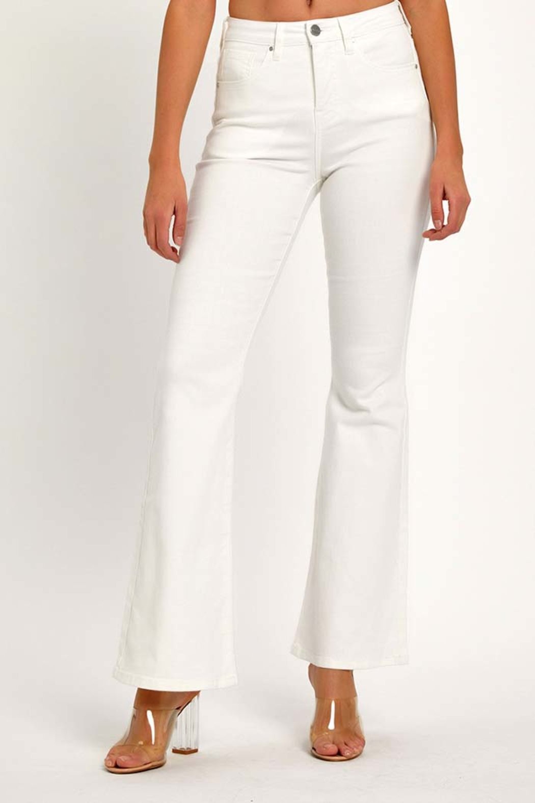Tummy Control High Rise Flare Pants