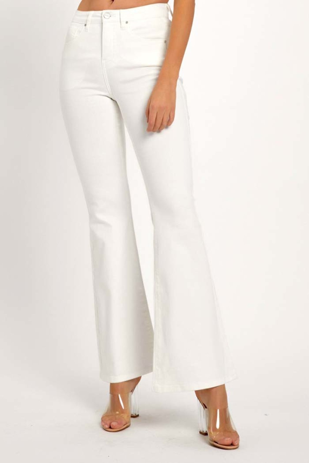 Tummy Control High Rise Flare Pants