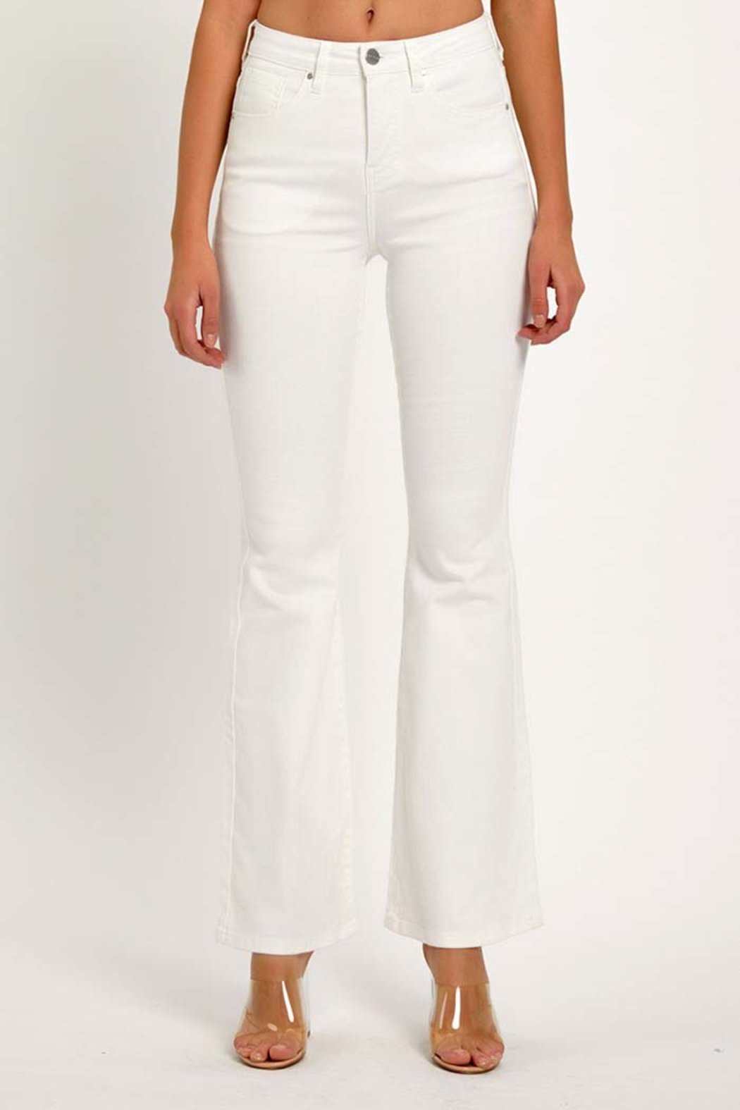 Tummy Control High Rise Flare Pants
