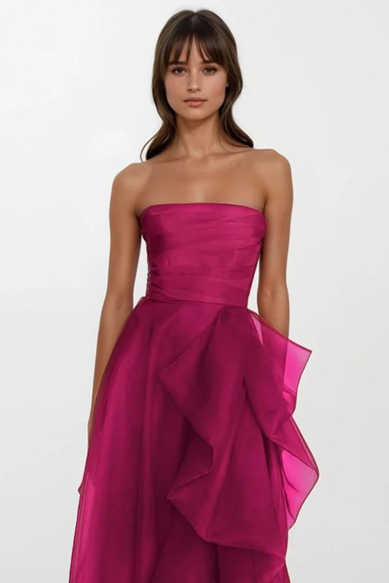 Zoya Strapless Maxi Dress