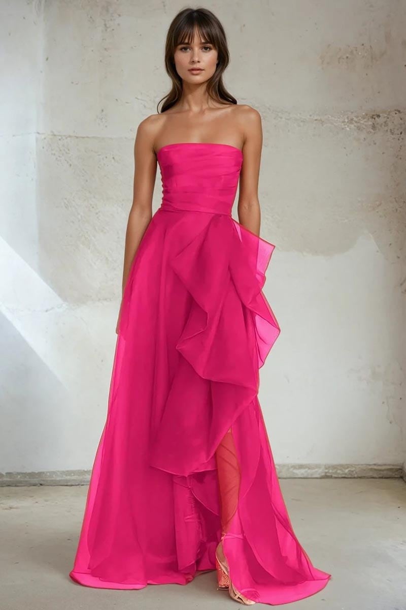 Zoya Strapless Maxi Dress