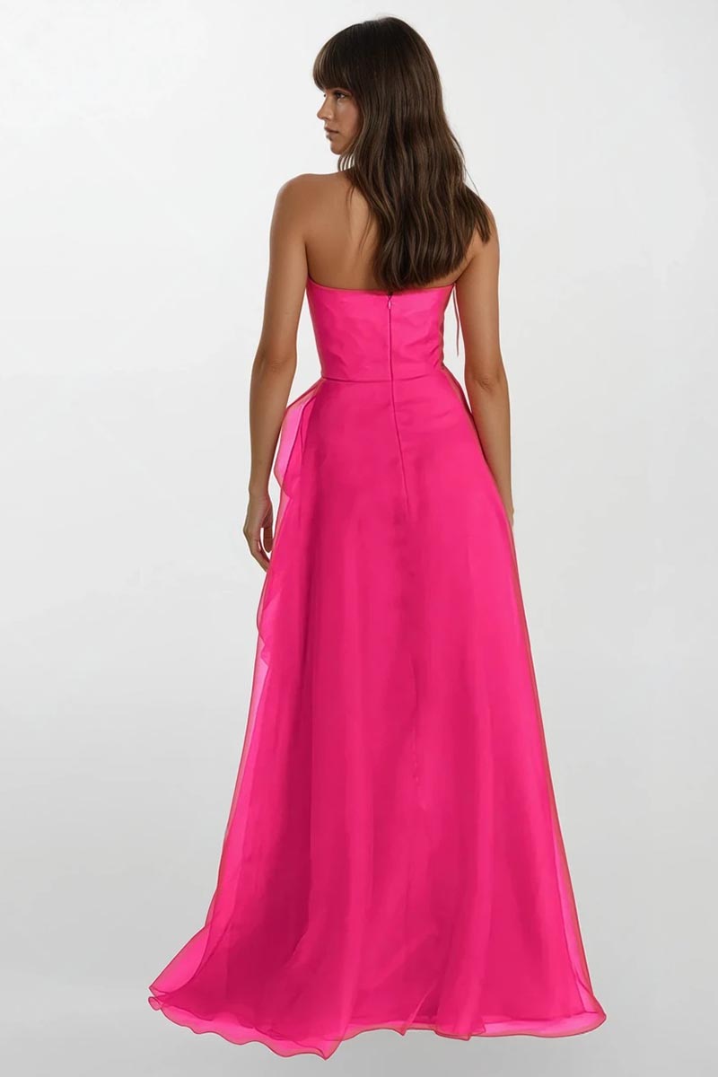 Zoya Strapless Maxi Dress