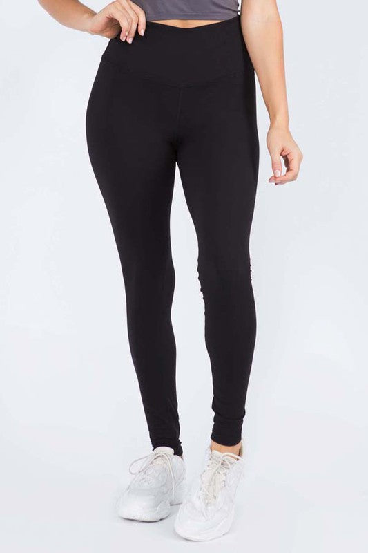 Yelete Women's High Rise Casual Leggings