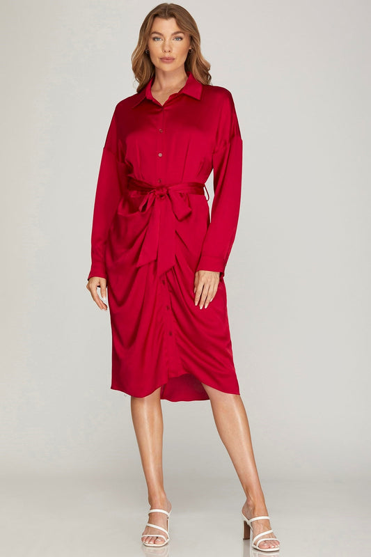 The Scarlet Dress