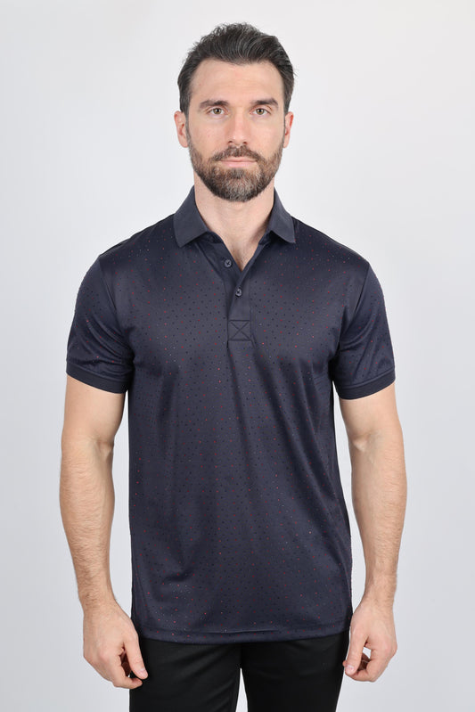 Mens Modern Fit Stretch Polo