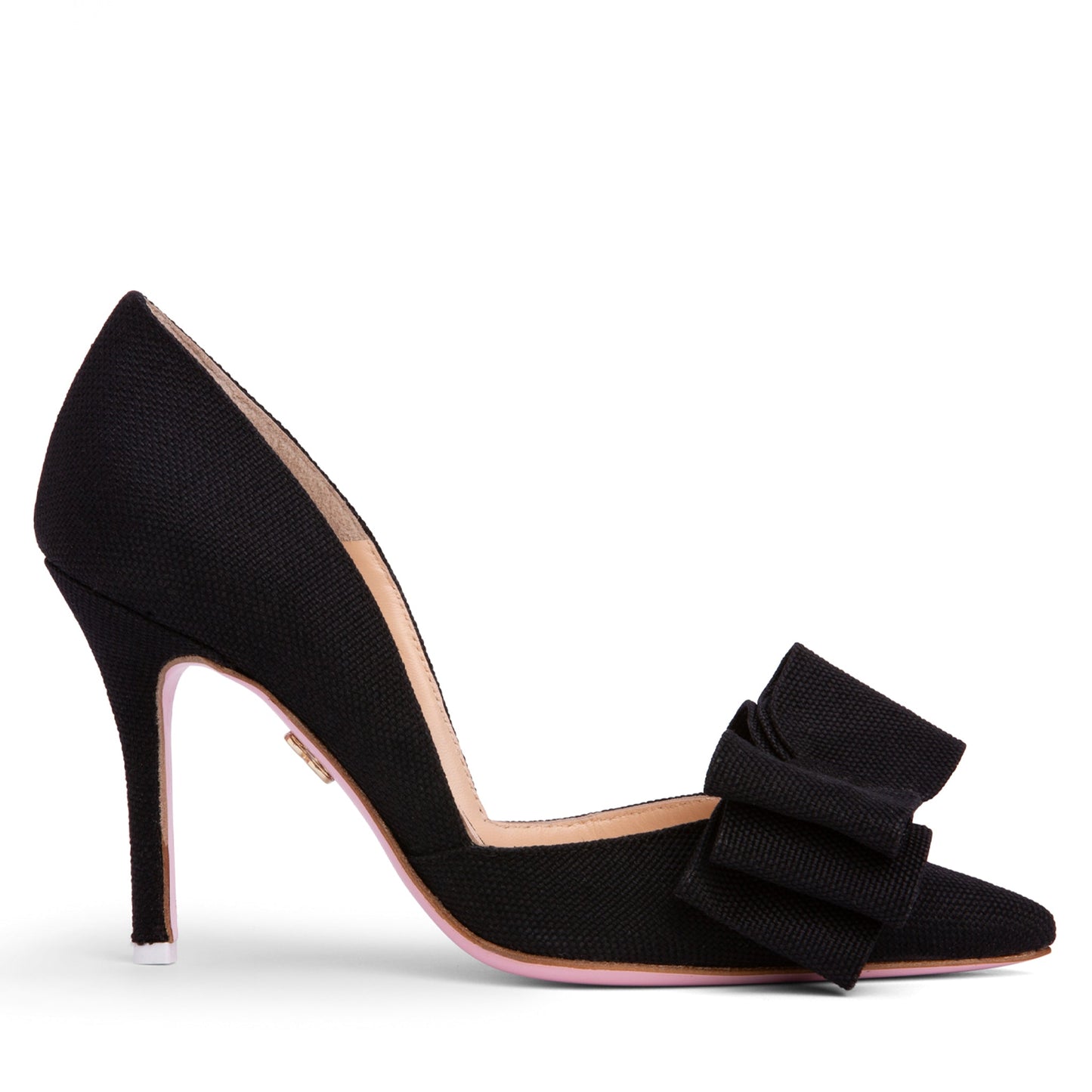 Oxsana Leather & Linen Pump