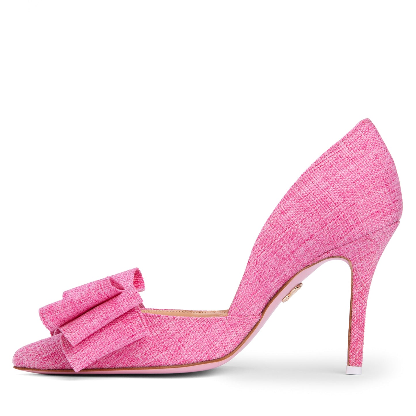 Oxsana Leather & Linen Pump