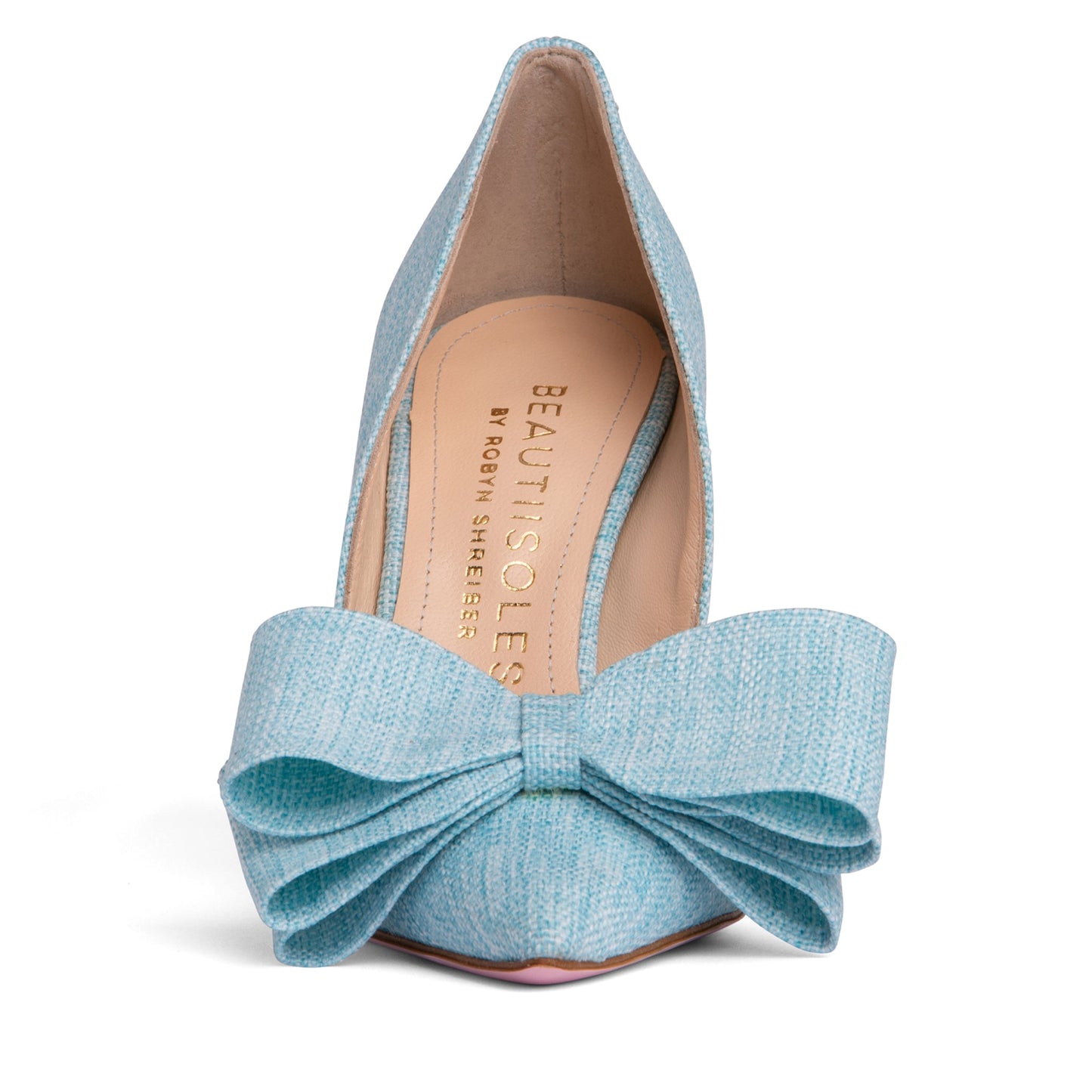 Oxsana Leather & Linen Pump
