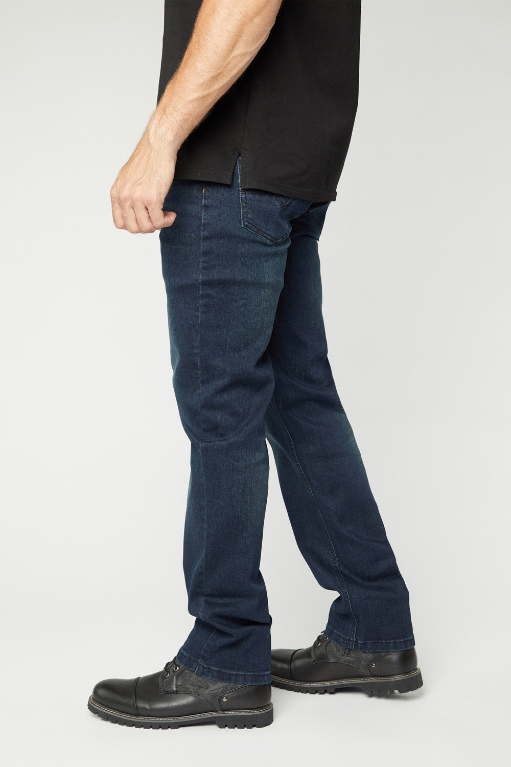 Men's Dark Blue Slim Stretch Jeans