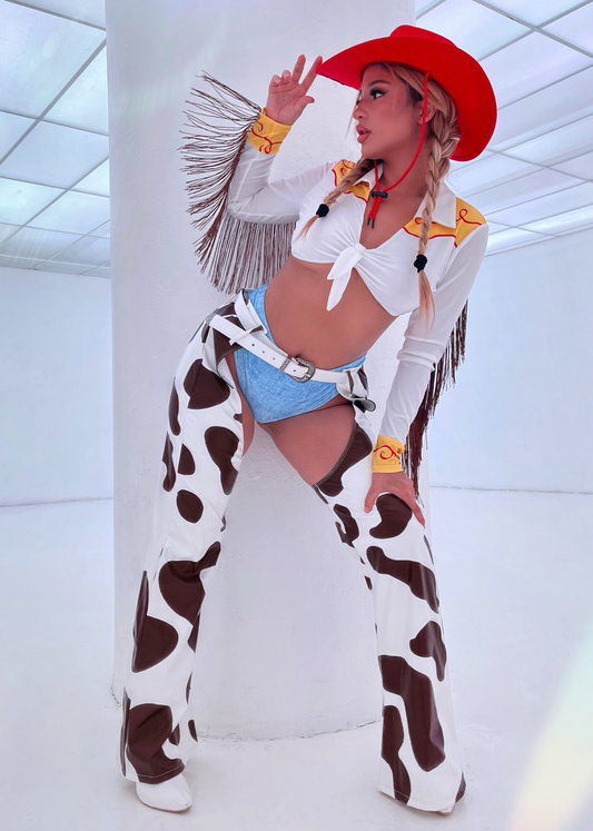 EMELY'S DOLL SEXY COWGIRL CARTOON HALLOWEEN COSTUME