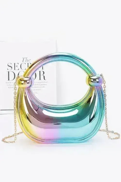 Acrylic Case Bag - Luxury Clear Evening Purse