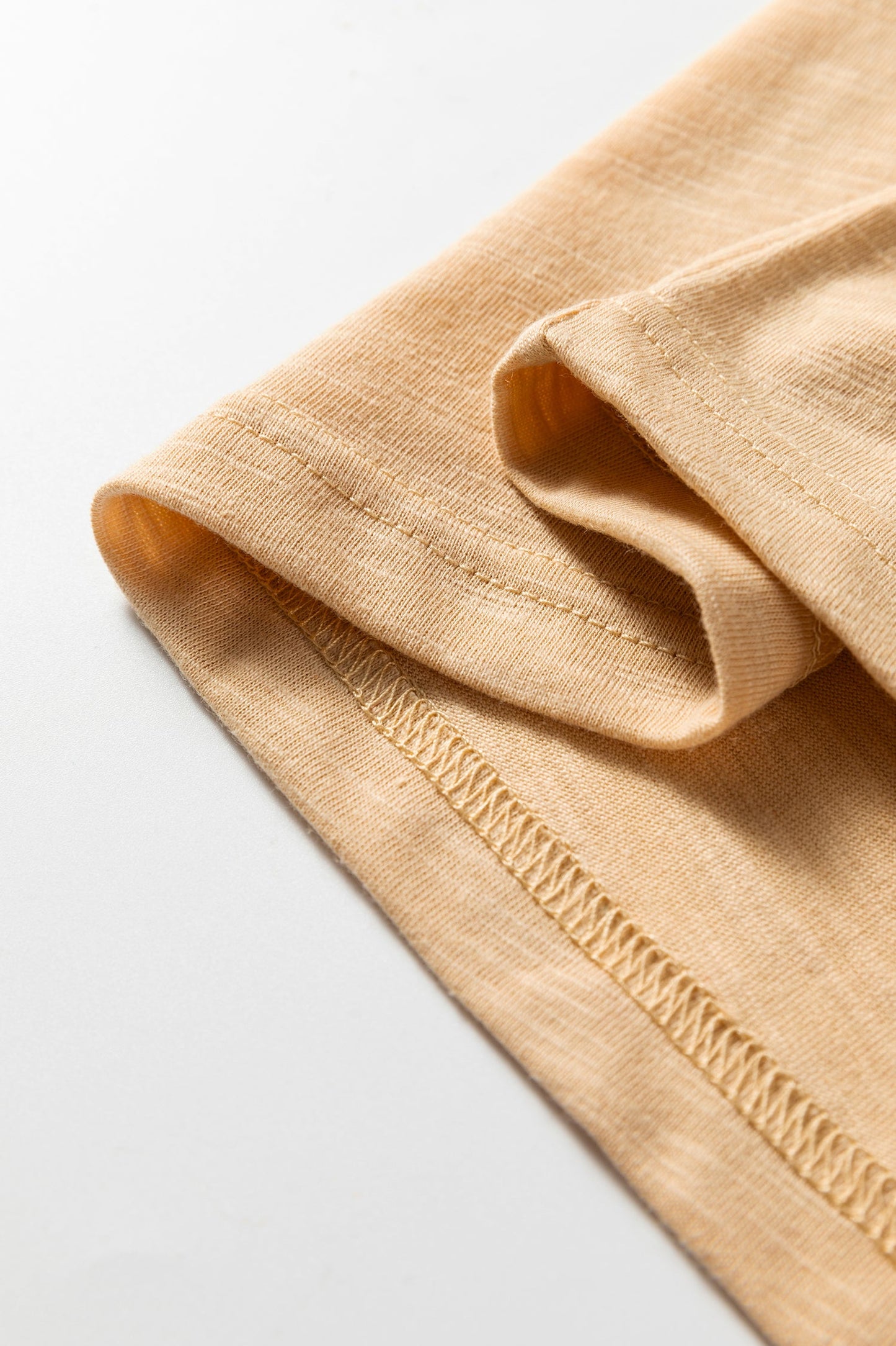 Mist Green Casual Button V Neck Long Sleeve T-Shirt